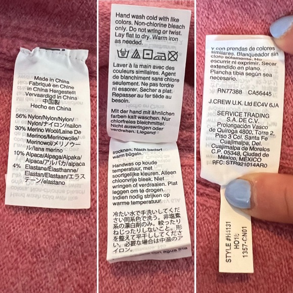 J.Crew Pink Turtleneck Sweater in Supersoft Yarn - Picture 9 of 9